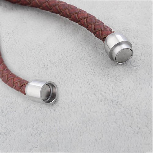 2Sets Stainless Steel Strong Tube Magnetic Clasp fit 6mm Round Leather Cord DIY - Picture 5 of 6