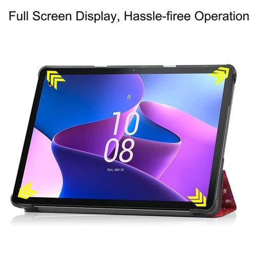 Etui Support Tablette Lenovo Tab M10 3ème / M10 Plus 3ème Génération Housse Cuir de Protection - Photo 13/34