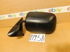 1994 - 2007 Ram Pick Up DRIVER side Mirror MANUAL Used Black Texture #1795-A