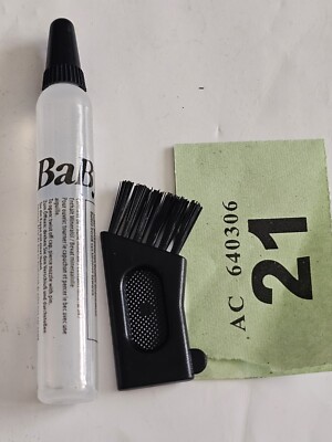 BaByliss for MEN Haarschneider Haarschneidemaschine Öl Gleitmittel Reisegröße Neu + Minibürste