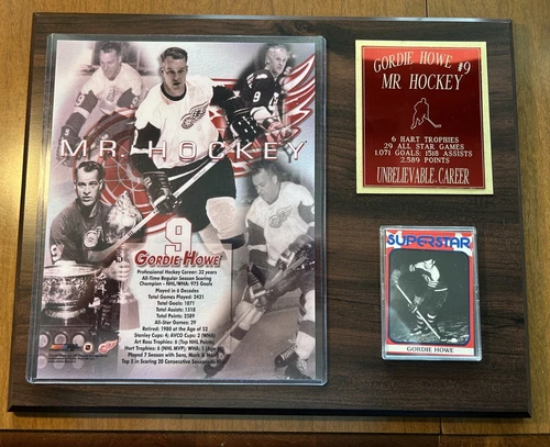 GORDIE HOWE DETROIT RED WINGS