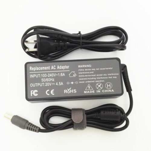 90W AC Adapter Battery Charger For IBM Lenovo Thinkpad X61 Z60 R60 R61 X60 X61 - Picture 1 of 3