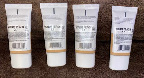 (4) Neutrogena 2.7 Warm Peach Tone Clear Coverage Flawless Matte CC Cream 1oz - Picture 2 of 3