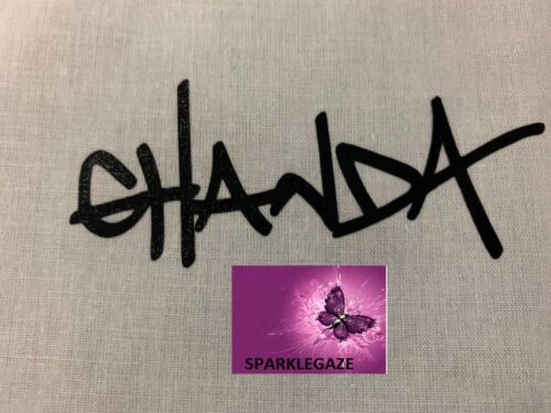 GHANDA IRON ON HEAT TRANSFER VINYL DECAL SPORT SURF STREETWEAR - Picture 2 of 6