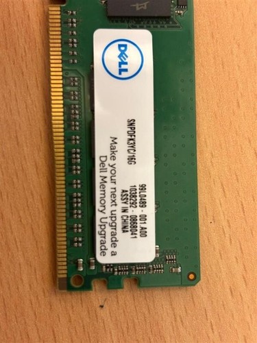 RAM 16 Go Dell DDR4 DRAM ECC snpdfk3yc/16g - Photo 3/4