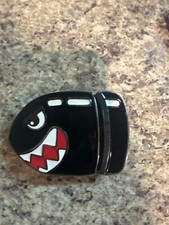 Super Mario World Angry Bullet Belt Buckle 2007 Nintendo Pre-owned
