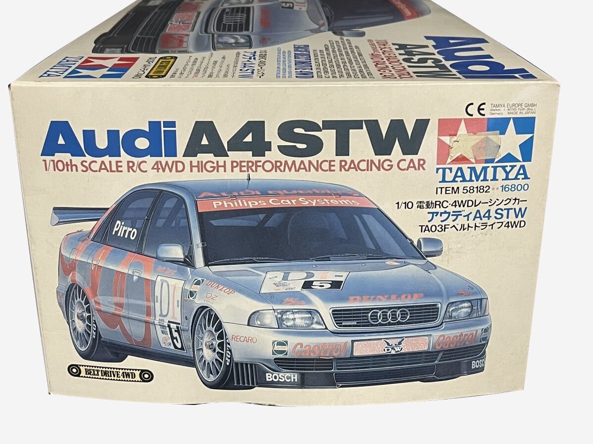 田宮/TAMIYA社製のアウディ　A4 STW 1/10スケール　ラジコン VINTAGE Tamiya Audi A4 STW 1/10th 4WD RC Car Untested c.1997