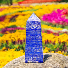135MM Lapislazuli Power Tower - Energieheilkristall für Reiki & Chakra