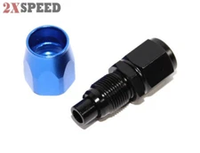 AN-6 AN6  Aluminum Straight Swivel Fuel Oil Gas Line Hose End Fitting Adapter