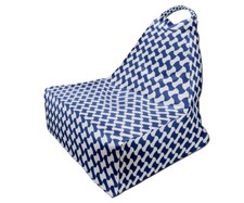 Bean Bag Chair, Minimalist Japanese Style Print Design 3, Full Print, Made in EU