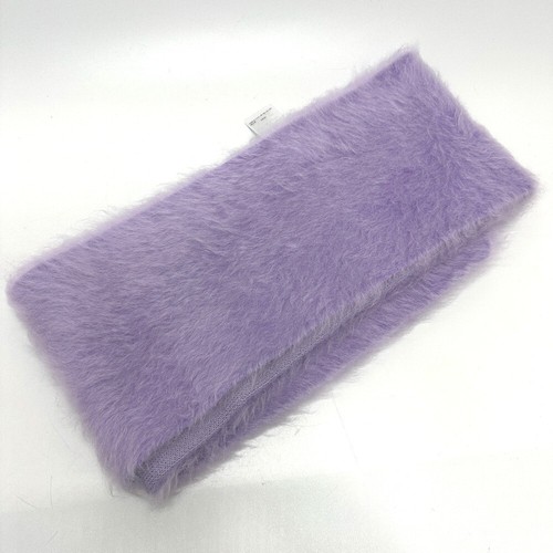 BOTTEGA VENETA 717775 double mohair Scarf mohair purple Unused - Picture 2 of 11