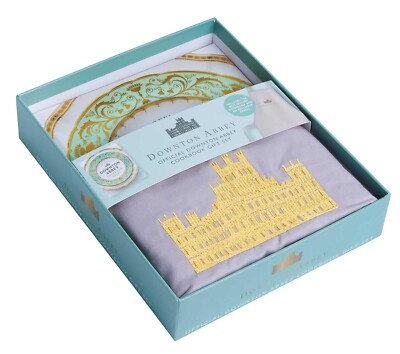 Downton Abbey Cookbook Gift Set (book and apron) Official NEW