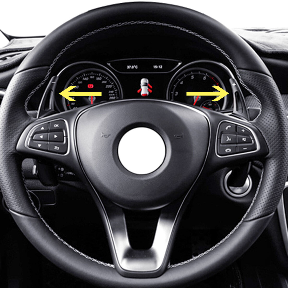Steering Wheel Paddle Shifter Extension For Benz A B C E S