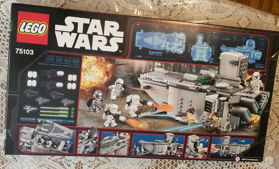 Lego Star Wars First Order Transporter (75103) New in Box Read - Image 3 of 4