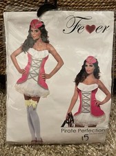 Pirate Perfection Fever Adult Costume Tutu and Dress Size M Halloween