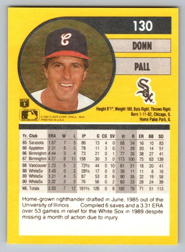 1991 Fleer Baseball #1-249. SET BREAK YOU PICK. BUY 2+, GET FREE SHIPPING - Picture 239 of 453