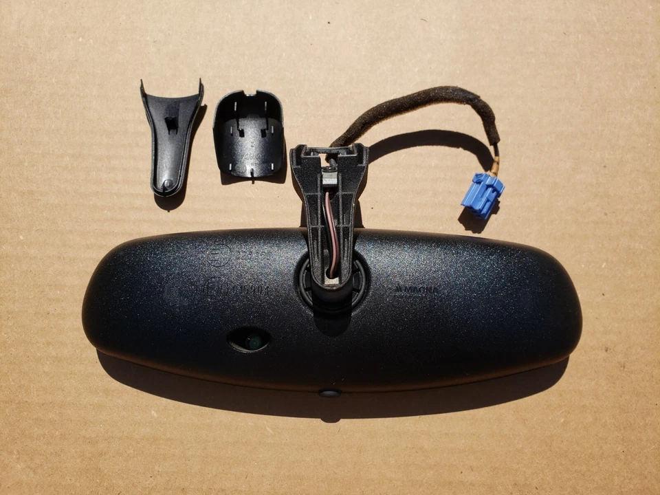 Espejo retrovisor interior con atenuación automática 99-08 Acura TL CL MDX genuino OEM Foto 2 de 2