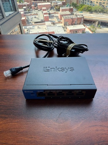 Linksys SE3005V2 5 port Gigabit Ethernet Switch
