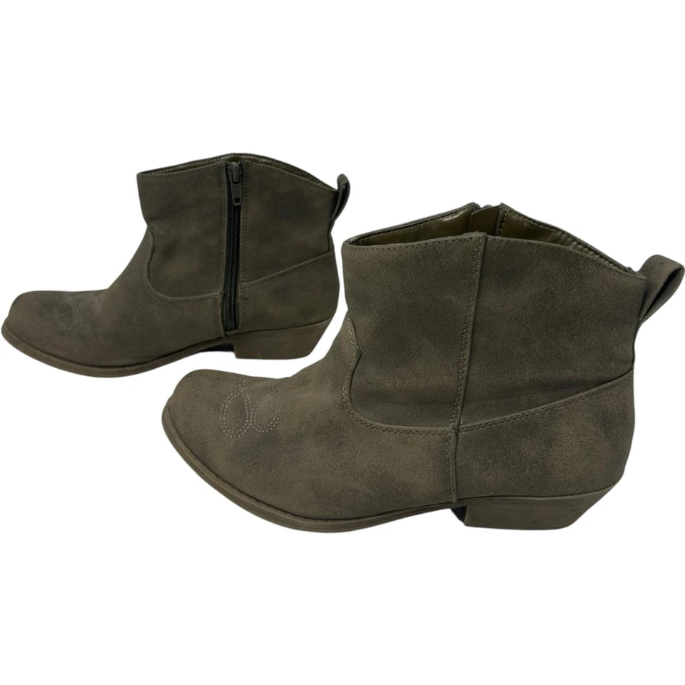 Botín de cuña occidental CL by Chinese Laundry marrón para mujer 8 vaqueras boho  Foto 2 de 4