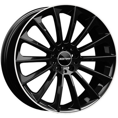 ALLOY WHEEL GMP STELLAR FOR AUDI Q4 E-TRON 8.5X20 5X112 BLACK DIAMOND LIP UJD