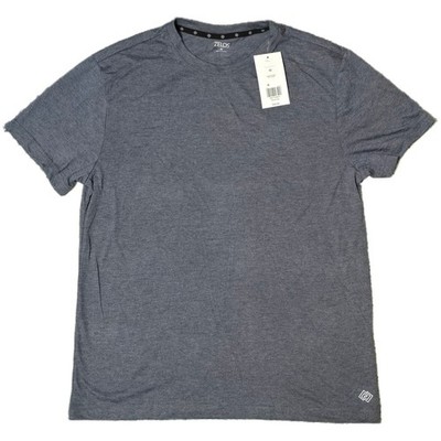 ZELOS Men Athletic Heather Gray Short Sleeve T-Shirt Size M NWT(AH)