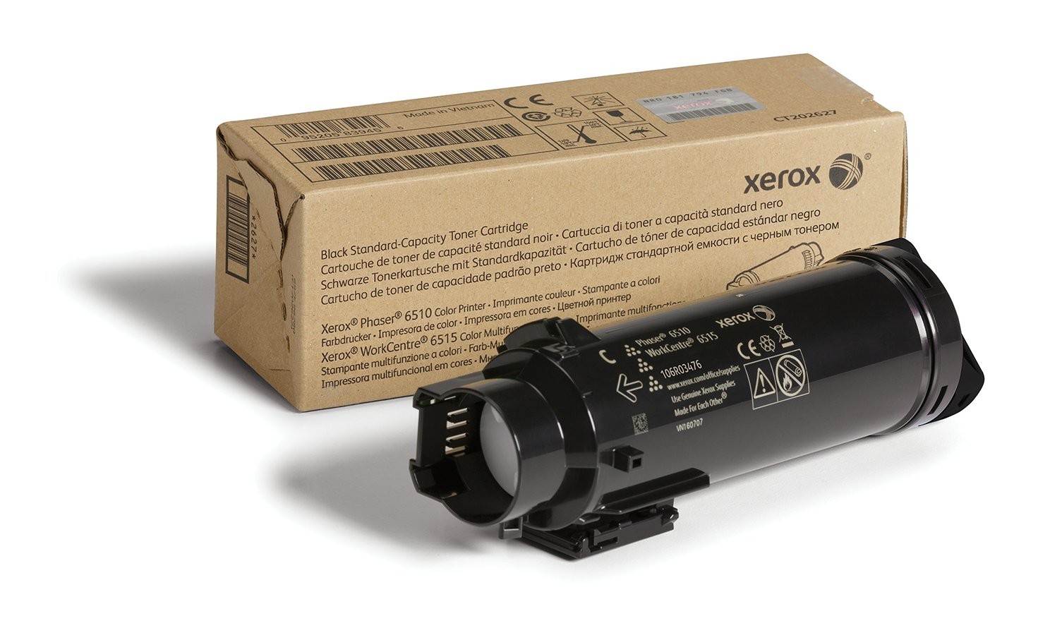 Cartouche toner noir Xerox 8000 pages idéale pour tirages de volumes