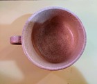Vintage 1970s Soup Crackers Mug Bowl/Handle Stoneware Earth Tone Orange Letters — photo 7