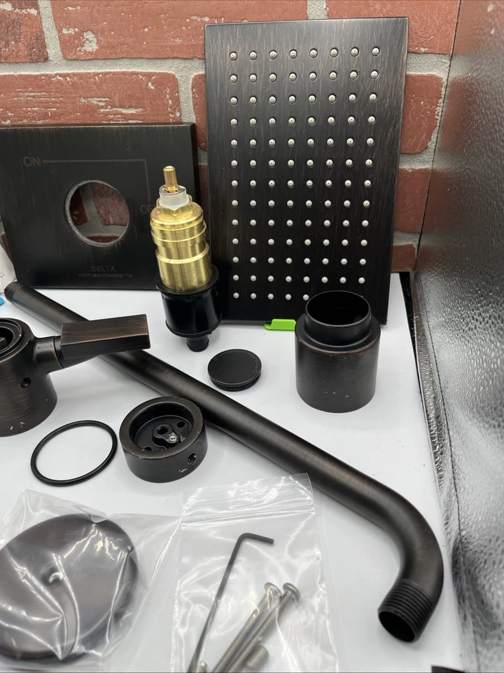 Delta Faucet Vero 17T Series Dual-Function Shower Trim Kit with T17T253-RB READ - Image 2 of 4