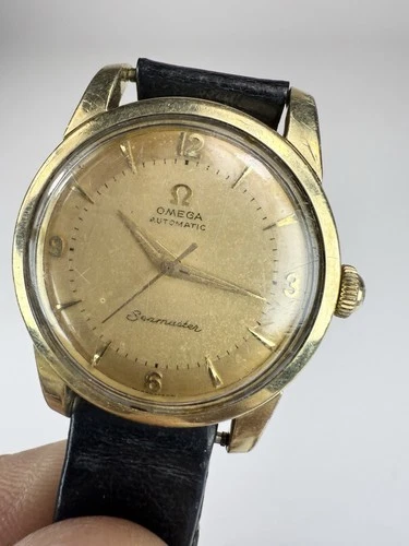 Vintage 1956 Omega Seamaster Ref. 2846 2848 Cal 501 34mm Men's Watch - Working