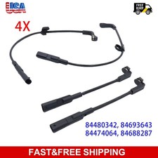 4pcs Brake Pad Sensor Fits Gmc Chevrolet Silverado 1500 Front Rear