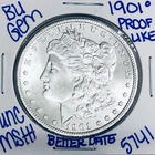 1901 O BU UNCIRCULATED MORGAN SILVER DOLLAR AUTHENTIC U.S.MINT FREESHIPPING 5741