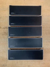 Lot of 5 StarTech 4K Triple Monitor USB-C Docking Stations DP HDMI DK30CH2DEP