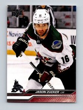 2023-24 Upper Deck Jason Zucker Arizona Coyotes #506