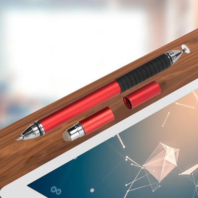 3 In 1 Cloth TipDiscBall Pen High Precision Touch Screen Capacitive Stylus Fo CB