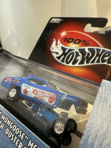 Hot Wheels 100% Plymouth Duster Tom ‘Mongoose’ Mcewen Funny Car Super Rare 1/64 - Picture 8 of 11