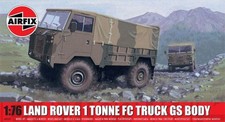 Airfix 02331 Land Rover 1 Tonne FC Truck GS Body 1:76 Scale Model Kit