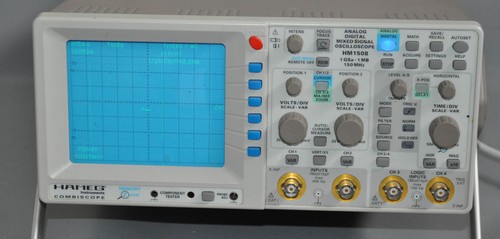 Osciloscopio HAMEG HM1508 150 MHz analógico / digital CombiScope dispositivo de prueba medidor - Imagen 2 de 10