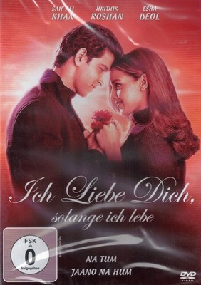 DVD NEU/OVP - Ich liebe Dich, solange ich lebe (2002) - Saif Ali Khan &Esha Deol