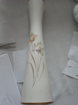 Porzellan Blumenvase Alka Kunst Bavaria Carina Iba 60 er/70 er Jahre