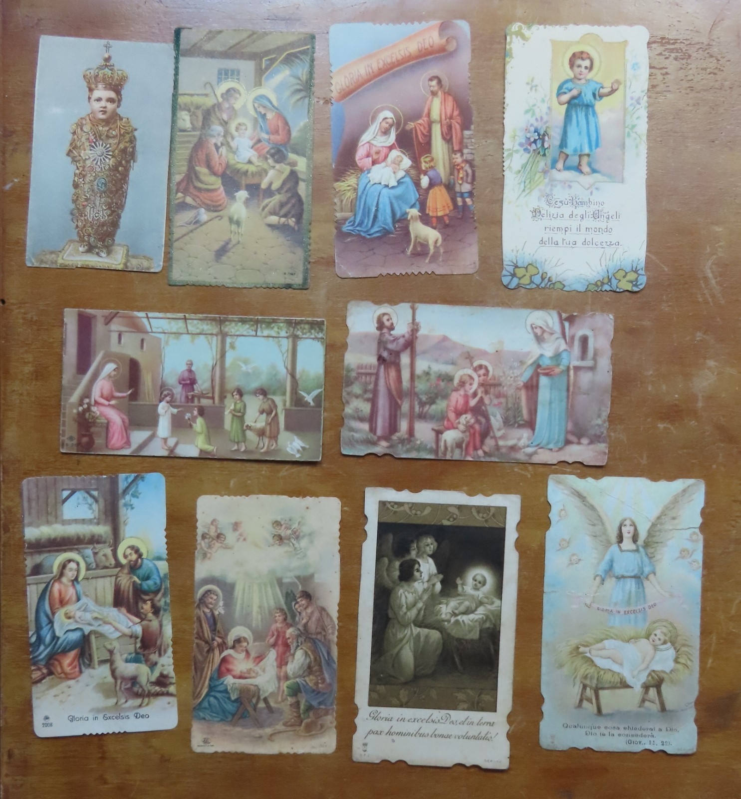 Gesù Bambino lotto 10 pezzi (S3)