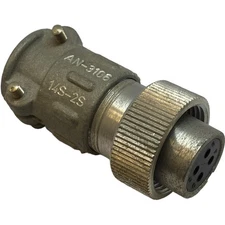 AN3106-14S-2S Circular Mil Spec Connector With Cable Clamp