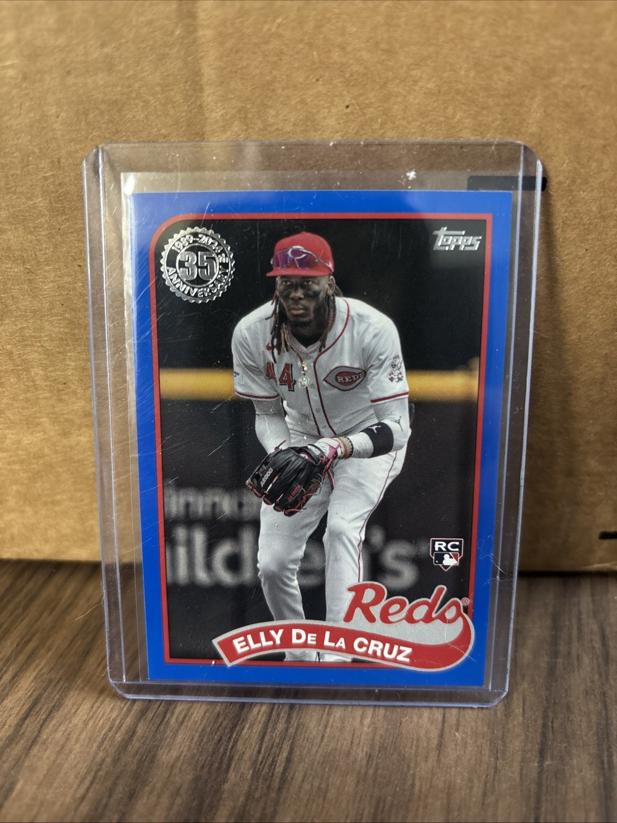 2024 Topps Update Series 1989 Topps Baseball Blue #89US-39 Elly De La Cruz SP