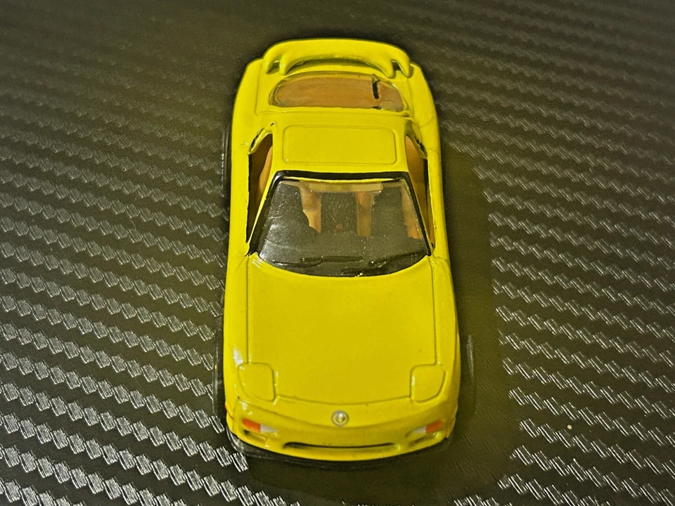 Matchbox Premiere Collection MAZDA RX-7  World Class Series 4 Yellow 1995 Loose - Image 3 of 4