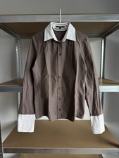 Vintage Gucci French Cuffs Contrast Shirt But...