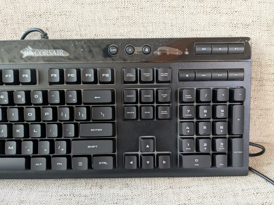 Corsair K55 RGP0031 Wired RGB Backlit Gaming Keyboard | New Open Box - Image 3 of 4