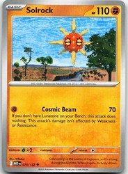 Solrock 075/132 Mega Evolution Uncommon