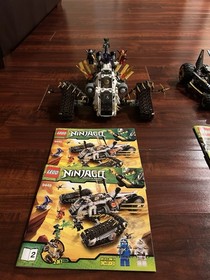 Lego Ninjago 9449 Ultra Sonic Raider & 9444 Cole&rsquo;s Tread Assault W/ Instructions