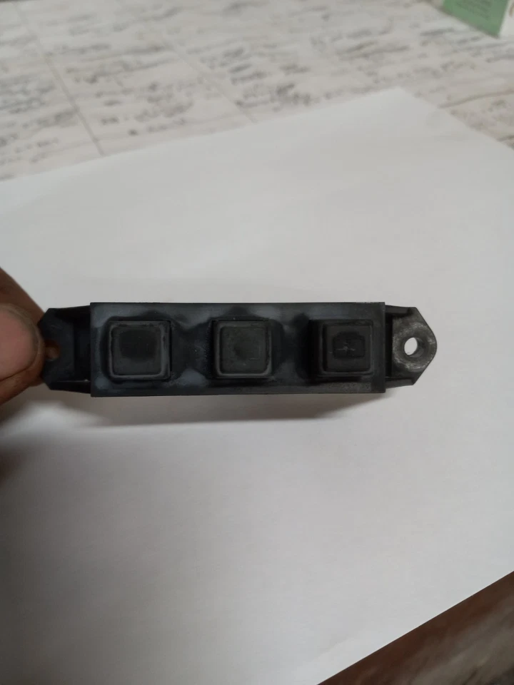 💥 1982 1983 1984 Trans Am Firebird INTERRUPTOR LIMPIAPARABRISAS VENTANA TRASERA OEM GM 💥Funcional Foto 4 de 4