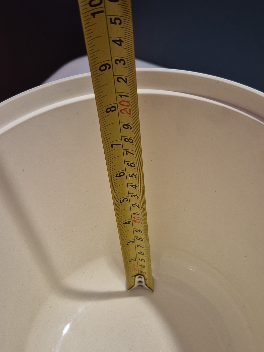 MCM Cream/Brown BOPP-DECKER VACRON Vintage Ice Bucket w/ Chrome Handle