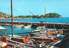 dz583 cartolina isola d'elba, cavo,provincia di livorno